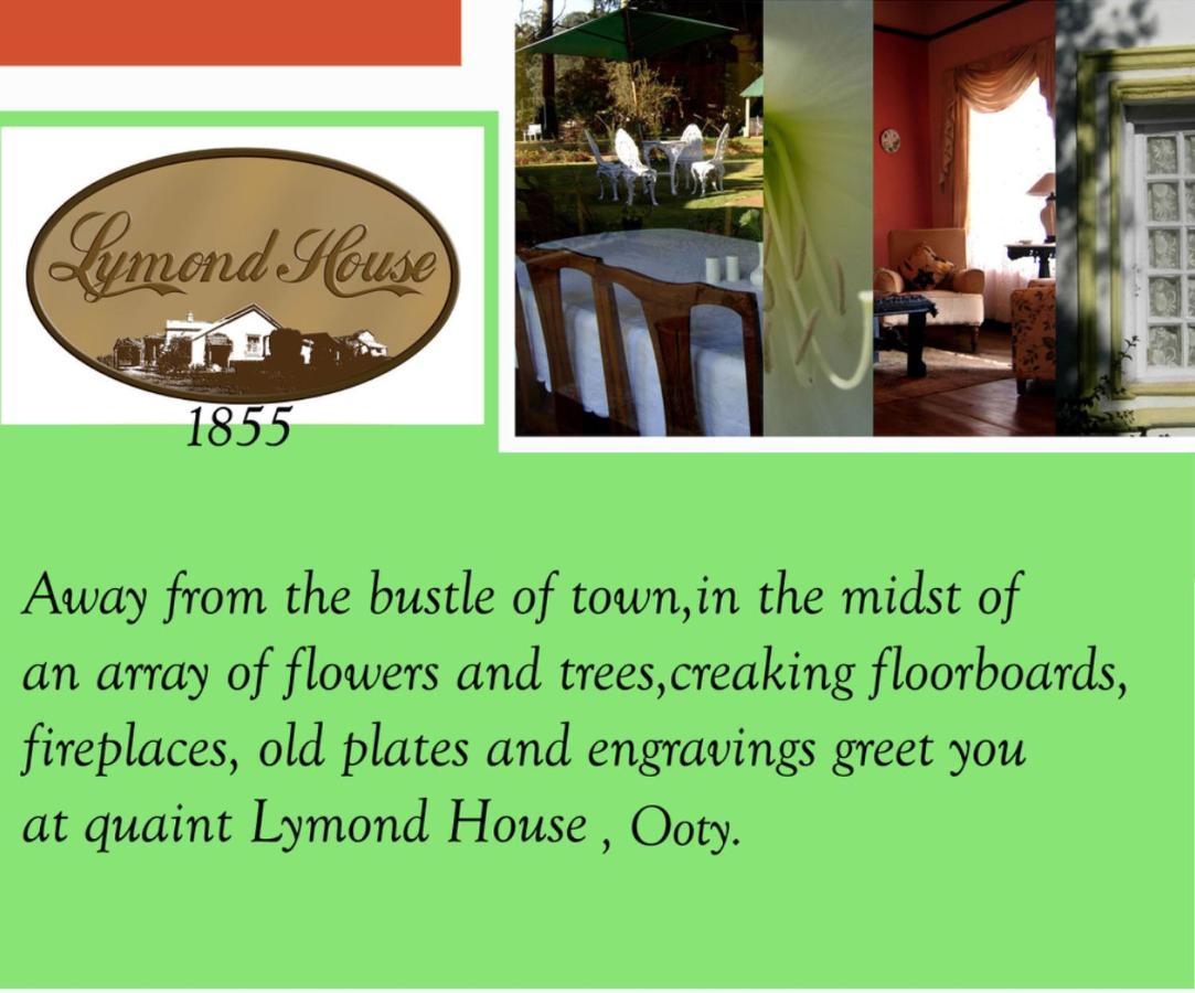 Lymond House Hotell Ooty Exteriör bild